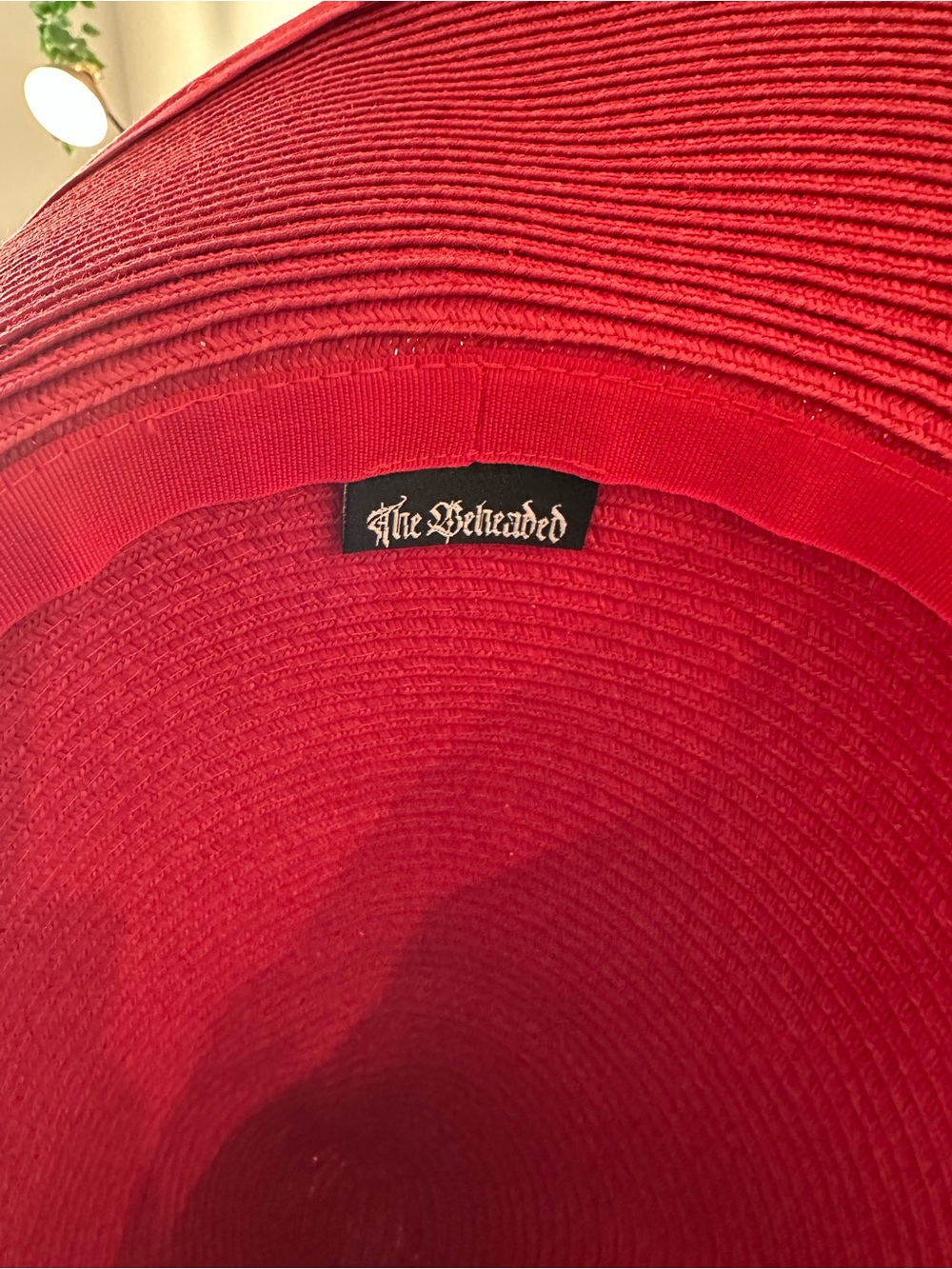The Bedheaded Red Witch Hat - Picture 4 of 6